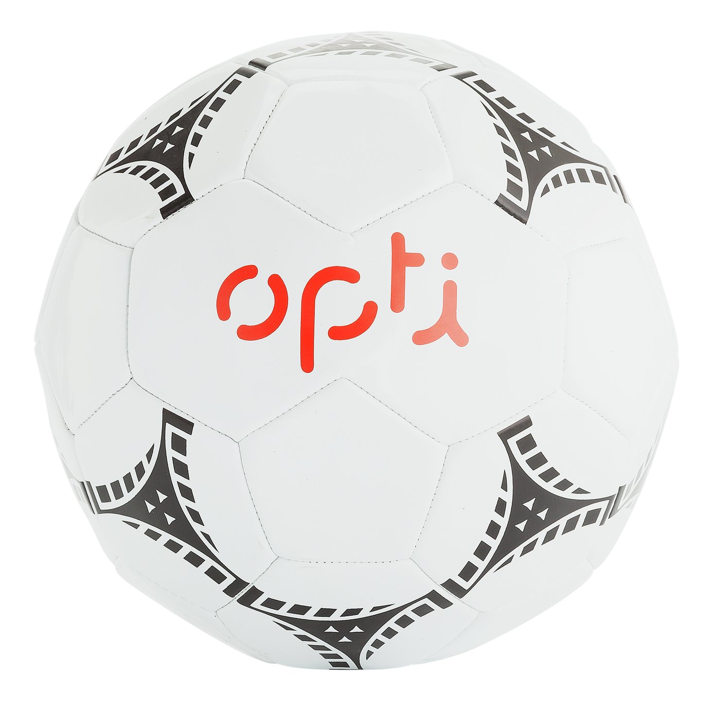 Opti Size 5 Football - White