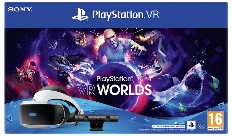 Buy Ps Vr With Vr Worlds Mega Starter Bundle Virtual Reality Headsets Argos