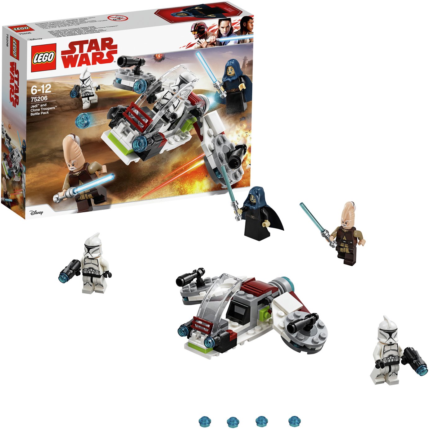 LEGO Star Wars Jedi Clone Troopers Battle Pack - 75206