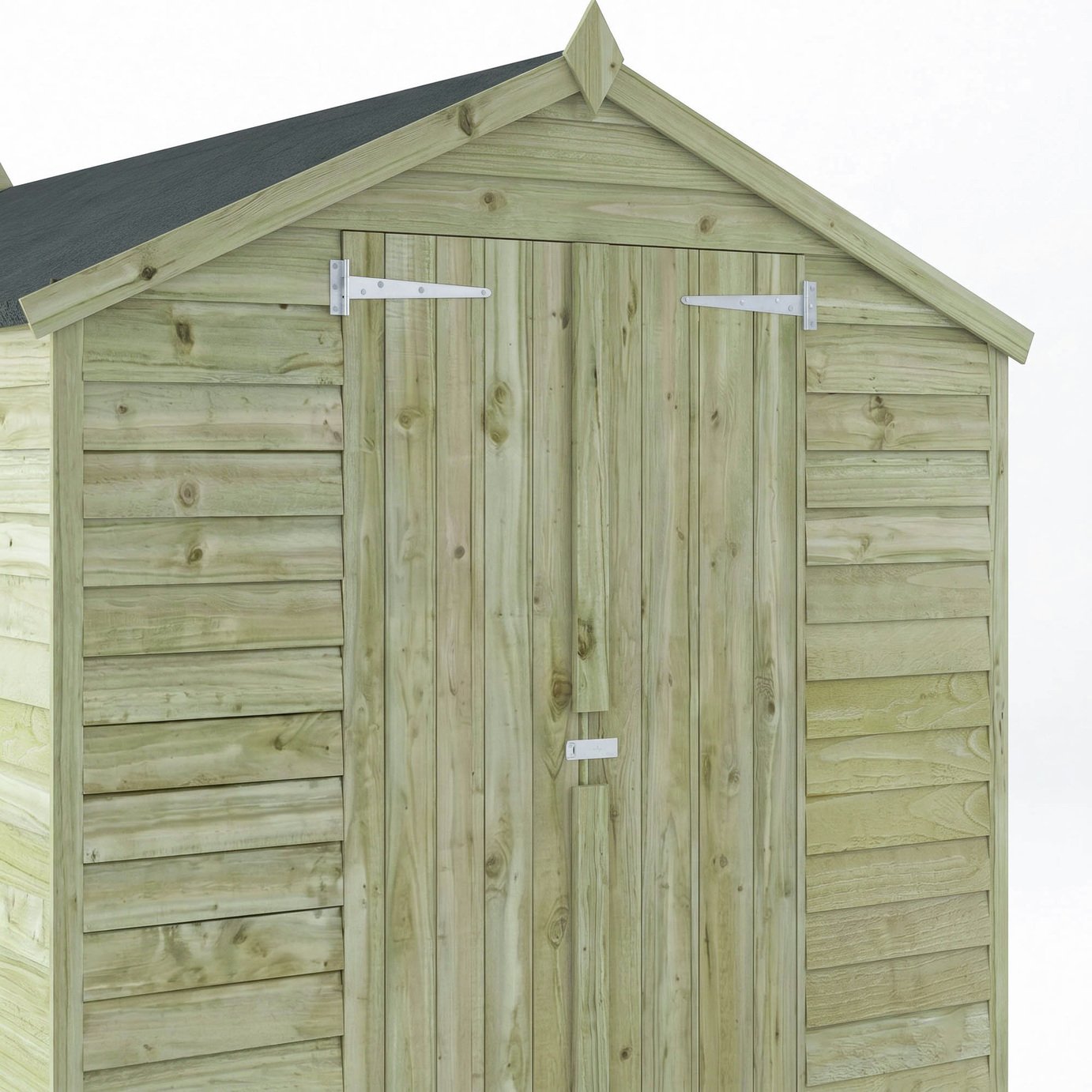 Buy Mercia Wooden Overlap Windowless Shed 10 x 6ft | Sheds | Argos