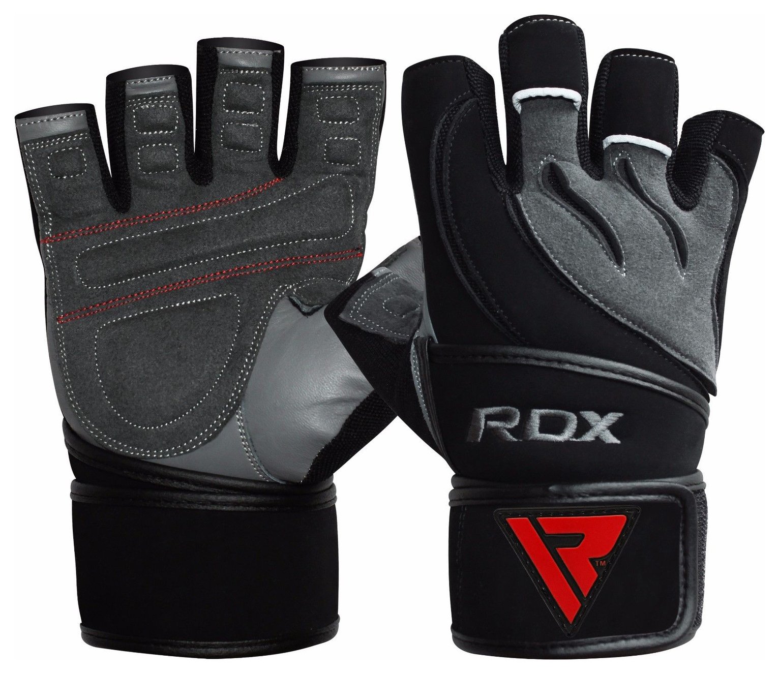 RDX Large/Extra Large Fitness Gloves - Grey