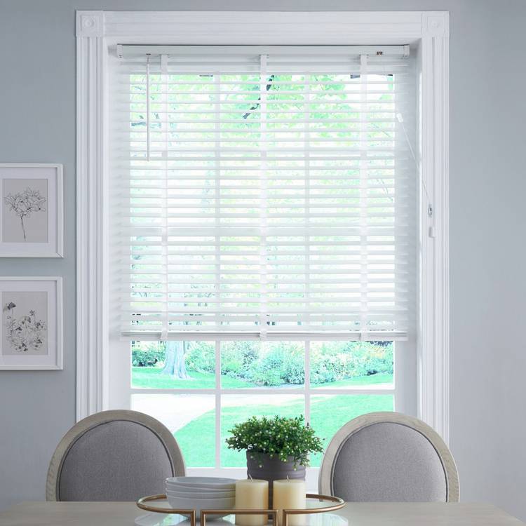 Little Black Book Basswood White Venetian Blind - 150cm 0