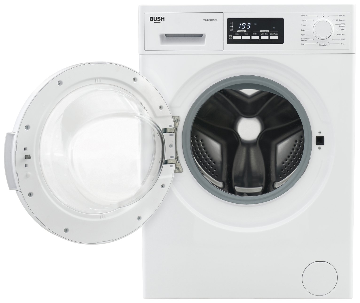 Bush WMDFX1014W 10KG Washing Machine Reviews