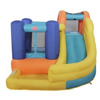 Chad Valley 9.5ft Inflatable Funhouse with Pool and Slide 