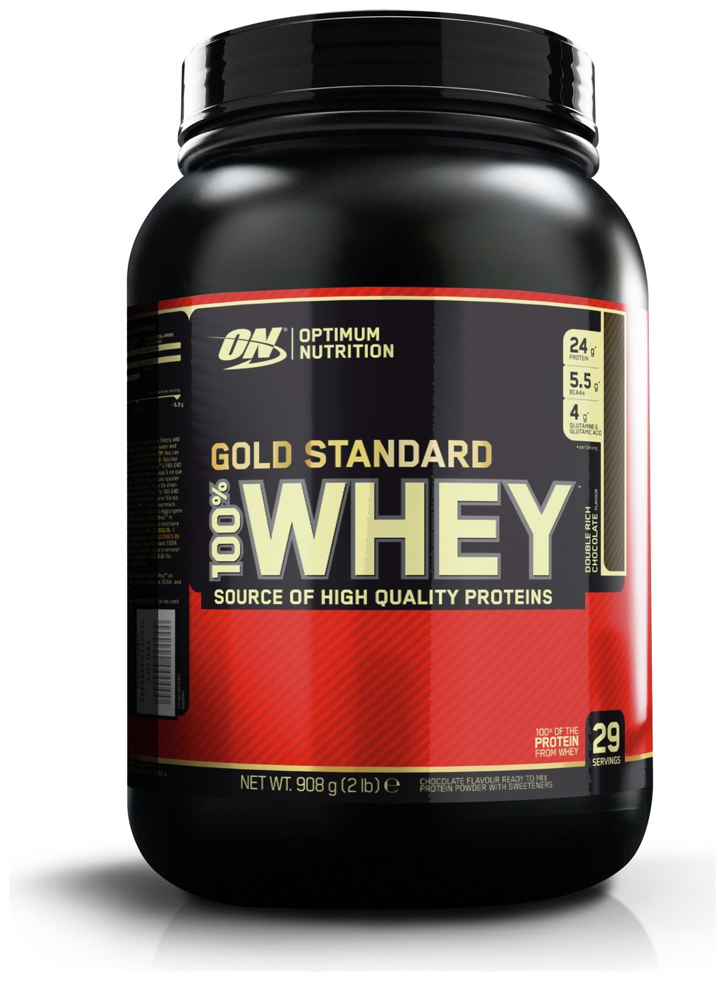 Optimum Nutrition 100% Gold Standard Whey Chocolate 908g