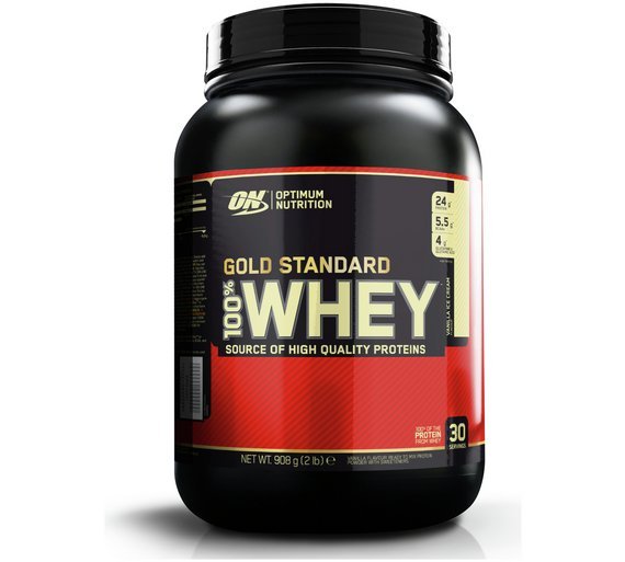 Optimum Nutrition 100% Gold Standard Whey Vanilla 908g