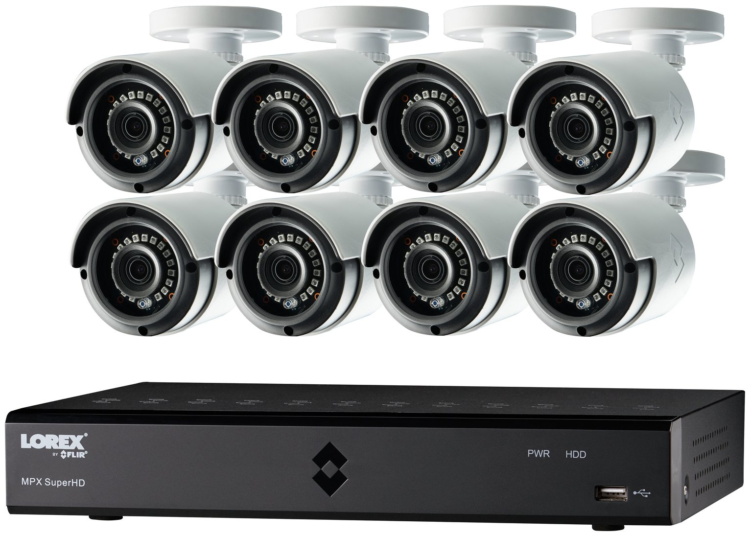 Lorex 16 Channel 1080P 2TB DVR and 8 Camera CCTV (7607585) Argos Price Tracker pricehistory