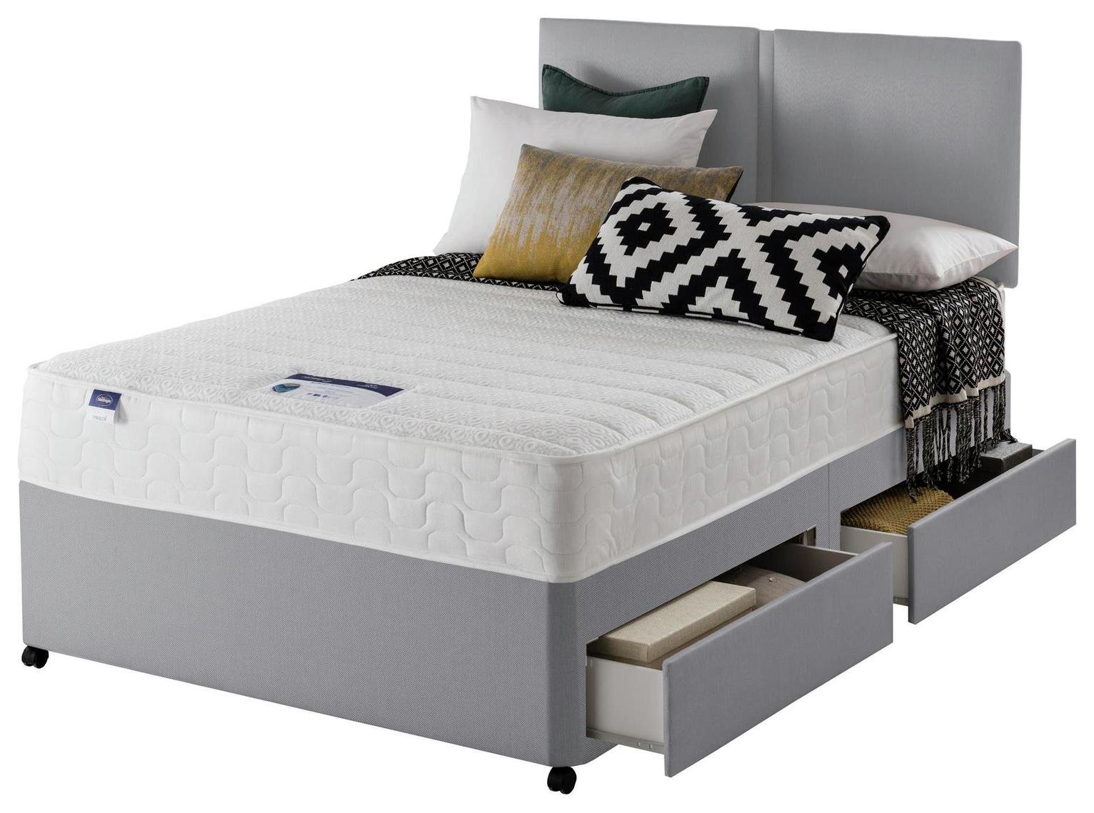Silentnight Hatfield Memory 4 Drawer Divan Bed Reviews