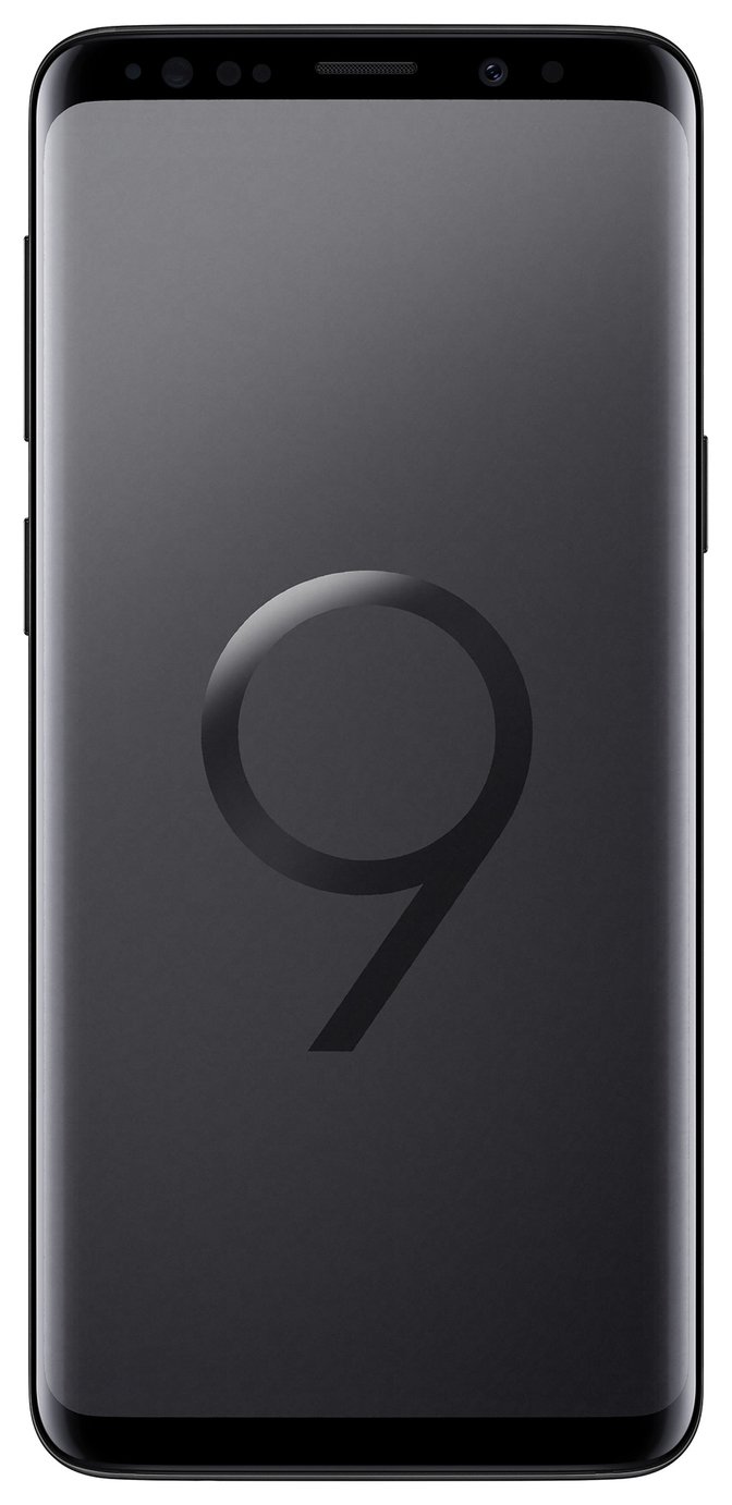 Sim Free Samsung Galaxy S9 64GB Mobile Phone Midnight Black