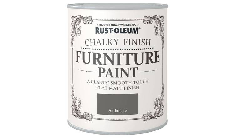 Rust-Oleum Chalky Furniture Matt Paint 750ml - Anthracite