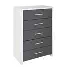 Buy Argos Home Broadway Gloss 4 Piece Wardrobe Set - Grey ...
