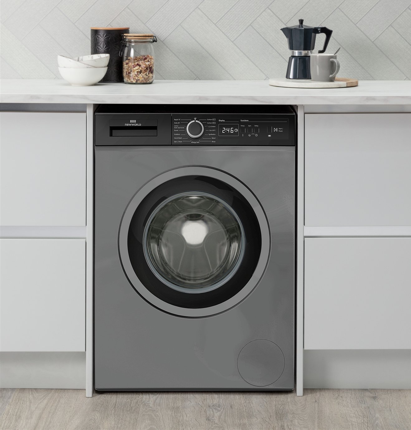 New World NWDHT914DG 9KG 1400 Spin Washing Machine Review