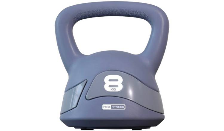 Pro Fitness 8kg Kettlebell - Grey