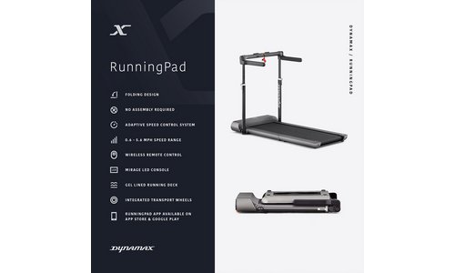 Dynamax folding running pad sale