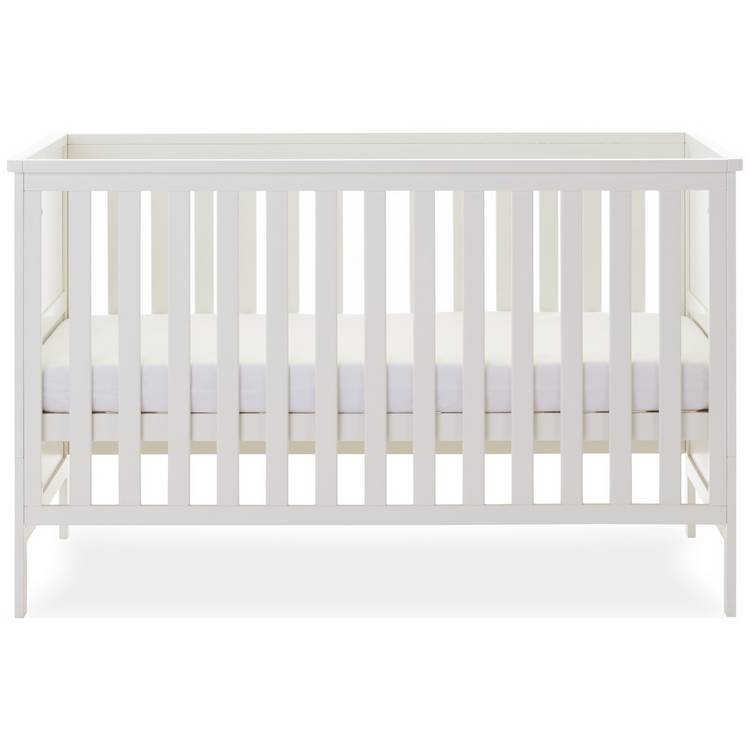 Obaby Evie Nursery 3 Piece Furniture Set - White 0