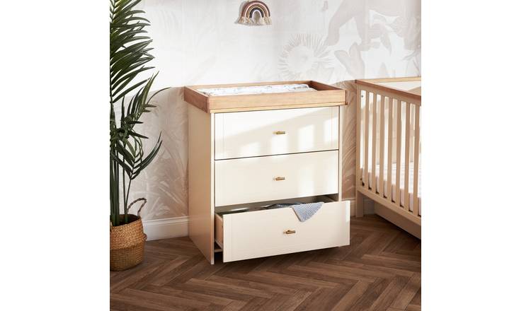 Obaby Evie Changing Unit - Cream