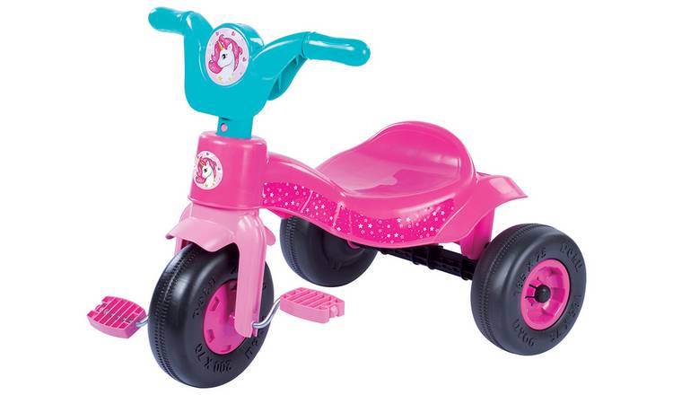 Dolu Unicorn Kid Ride On Trike - Pink