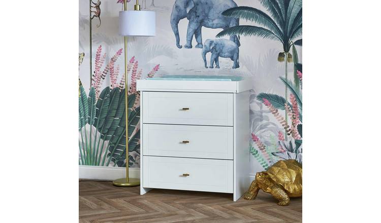 Obaby Evie Nursery 2 Piece Furniture Set - White
