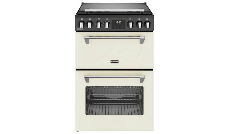 Stoves 60cm Double Oven Electric Range Cooker - Cream