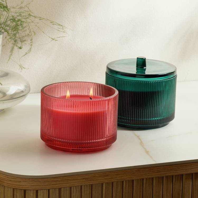 Habitat Small Multiwick Candle - Set of 2 0