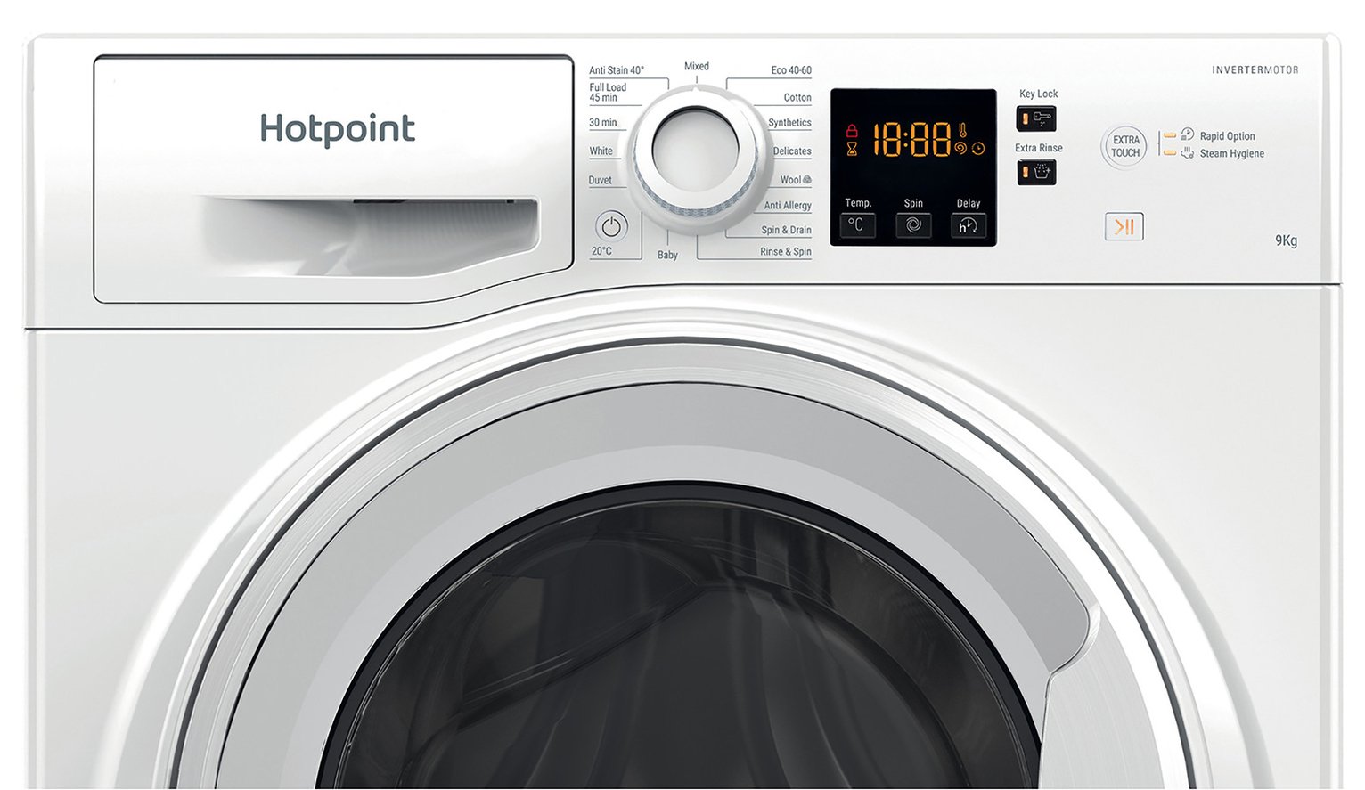 Hotpoint NSWM963CW 9KG 1600 Spin Washing Machine Review