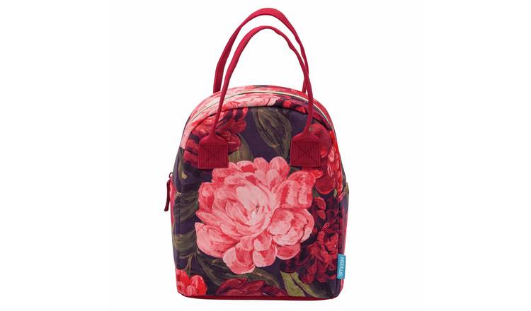 Smash Floral Print Tote Lunch Bag