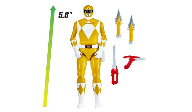 Mighty Morphin Power Rangers Fig Yellow Ranger Figure
