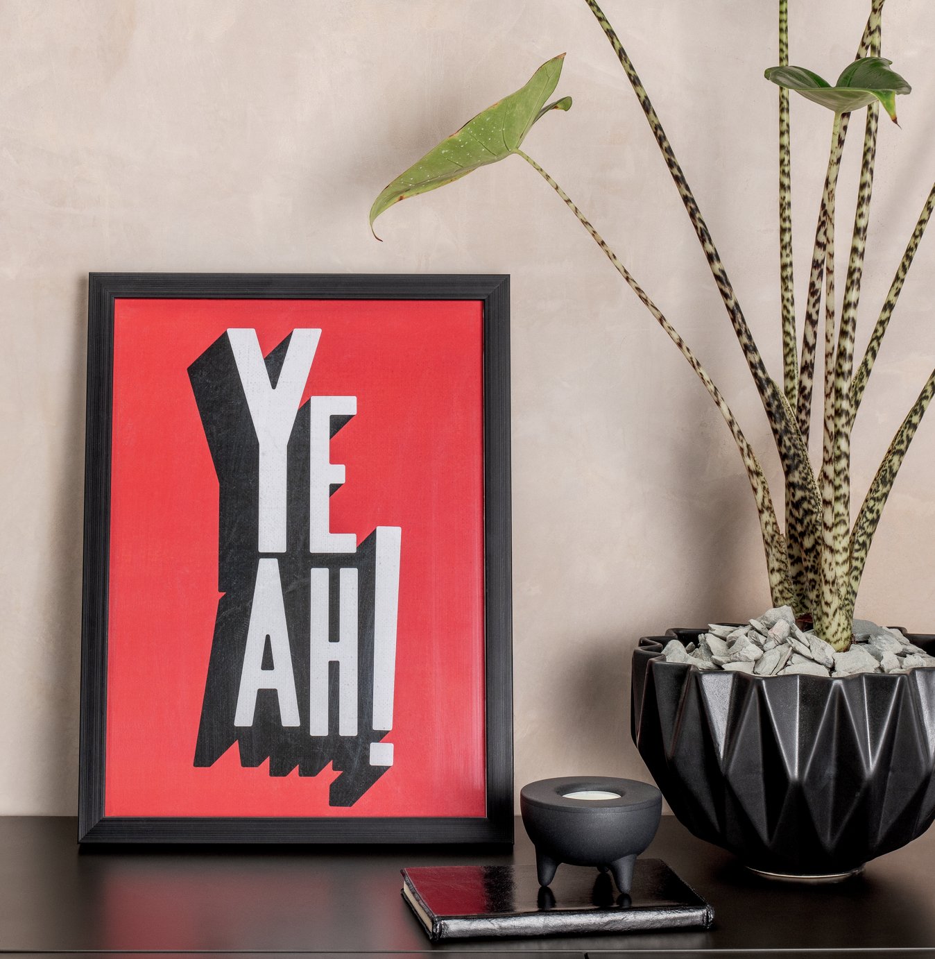 The Art Group Edu Barba YEAH! Framed Print Review