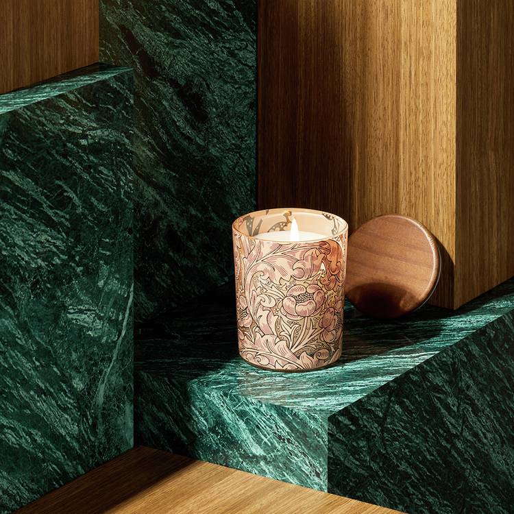Habitat x Morris & Co. Boxed Candle - Sage and Chrysanthemum 0