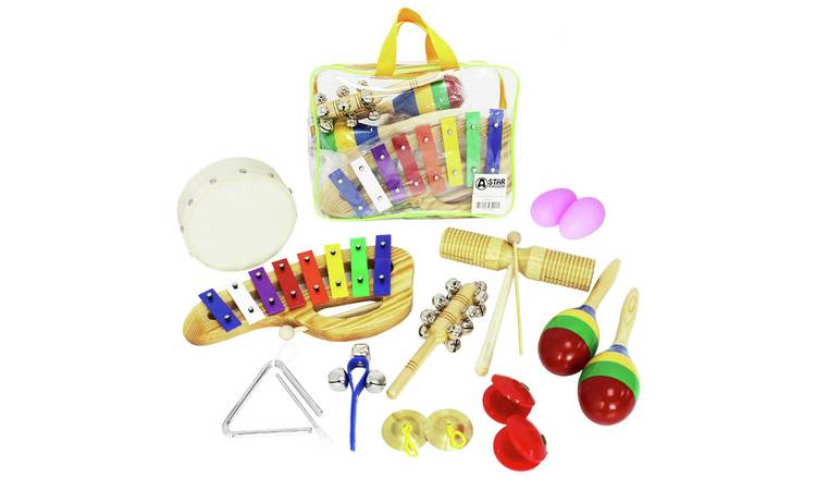 A-Star 10 Piece Children's Percussion Pack