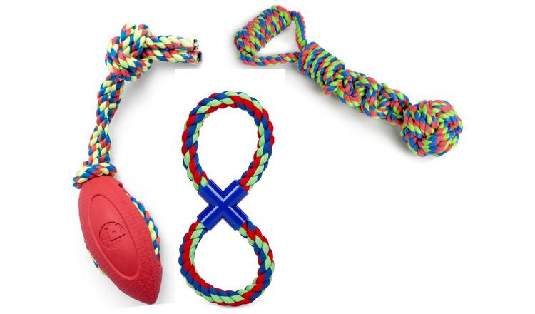 Summer Fun Tug and Pull Dog Rope Toy