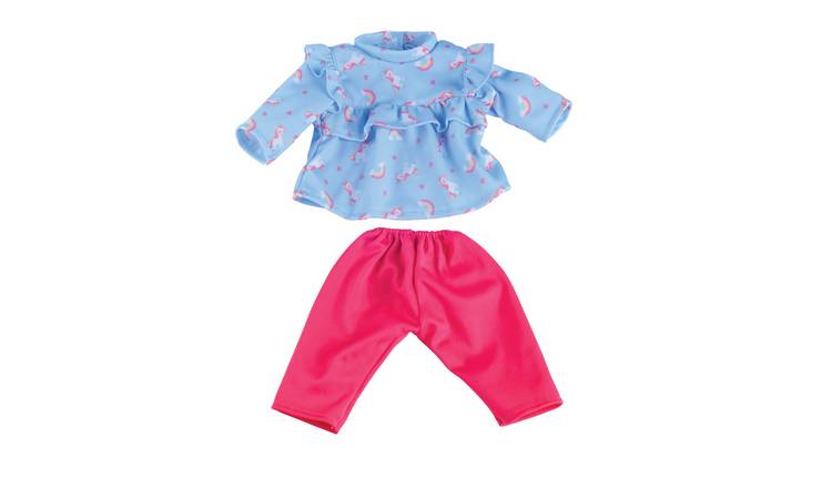 Chad Valley Babies to Love Set of 4 Dolls Outfits Striped Trousers And Romper_UK 