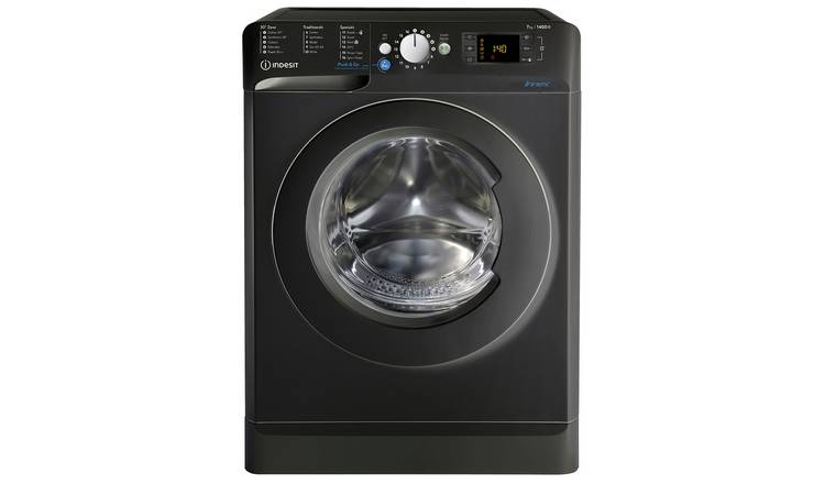 Indesit BWE71452K 7KG 1400 Spin Washing Machine - Black