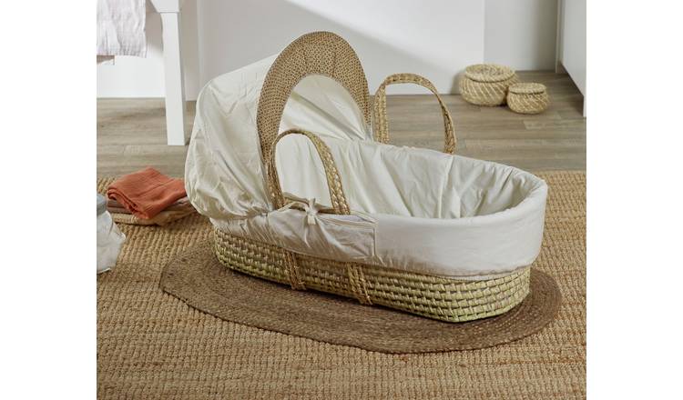 Kinder Vally Moses Basket With Folding Stand