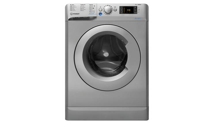 Indesit BWE 71452S UK N 7KG 1400 Spin Washing Machine Silver