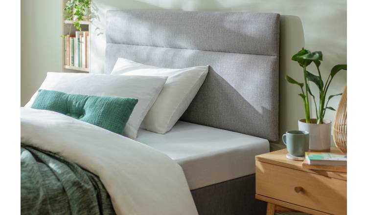 Argos Home Winslow Fabric Single Headboard - Grey