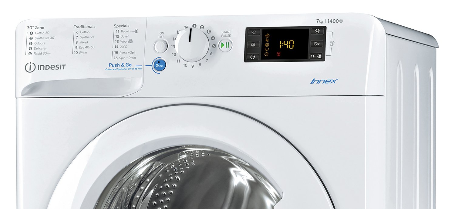 Indesit BWD71453WUK 7KG 1400 Spin Washing Machine Review