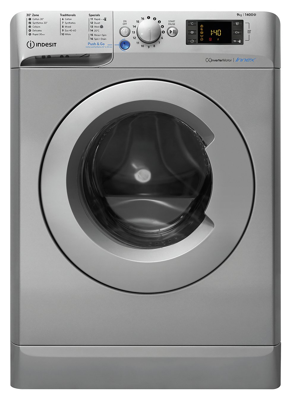 Indesit BWE91484XS 9KG Washing Machine Review