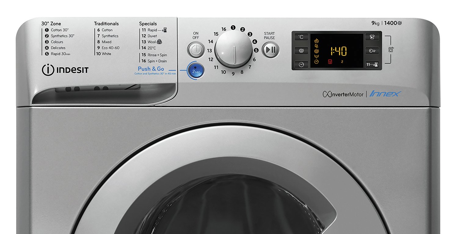 Indesit BWE91484XS 9KG Washing Machine Review