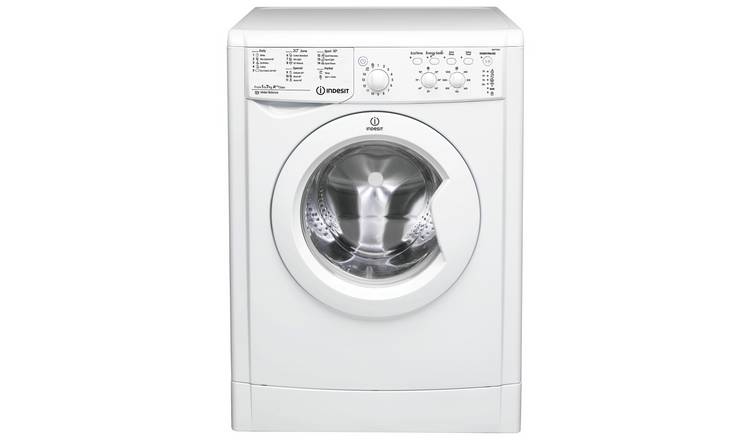 Indesit IWDC65125 6KG/5KG 1200 Spin Washer Dryer - White