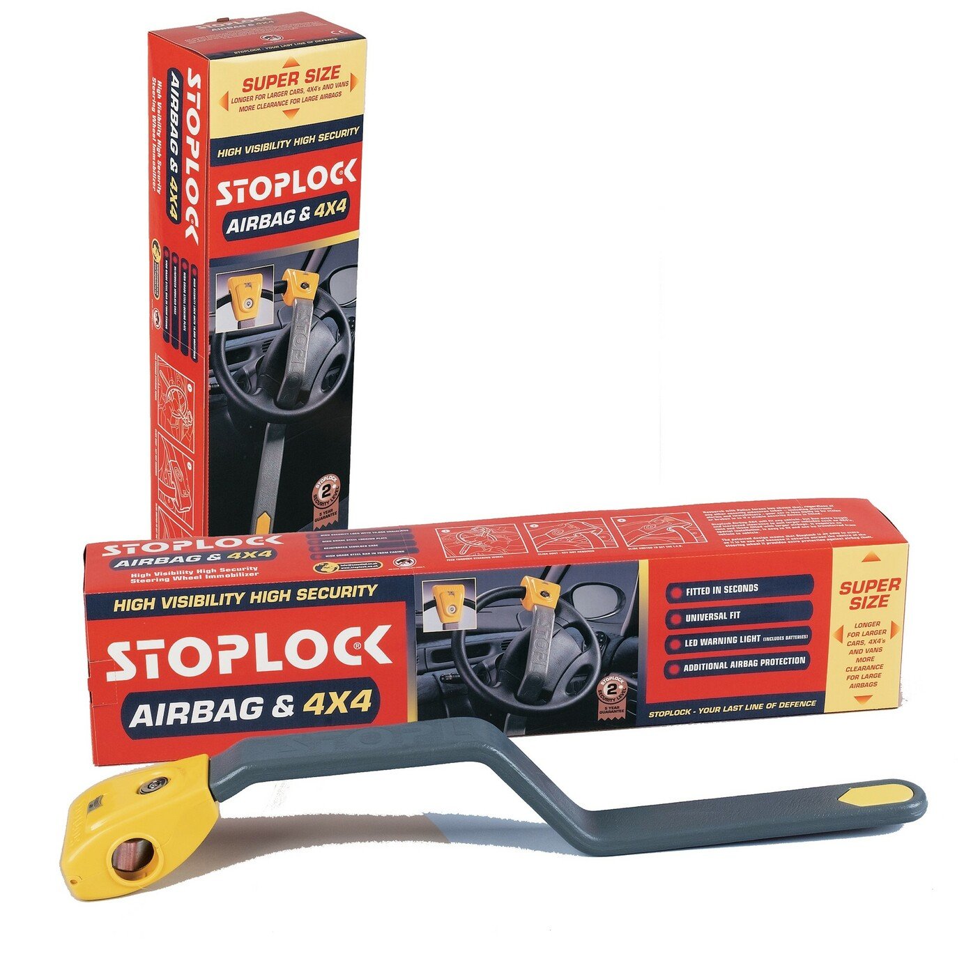 Stoplock Airbag 4x4 Steering Wheel Lock. Review