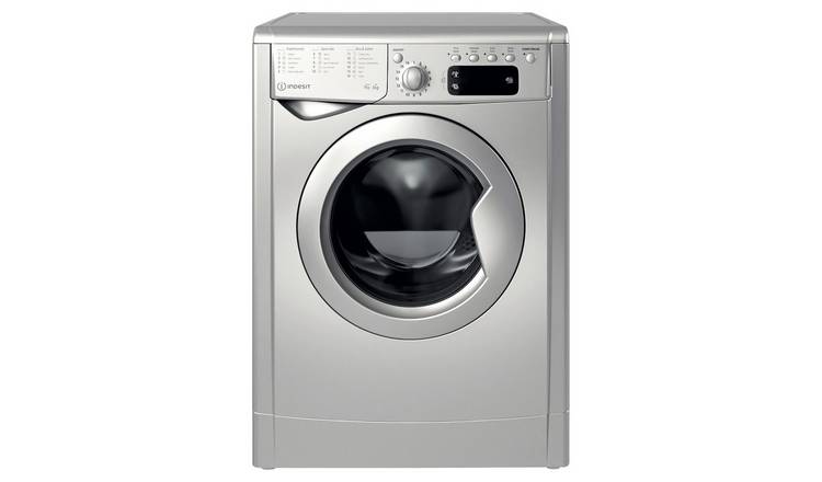 Indesit IWDD7145S 7KG/5KG 1400 Spin Washer Dryer - Silver