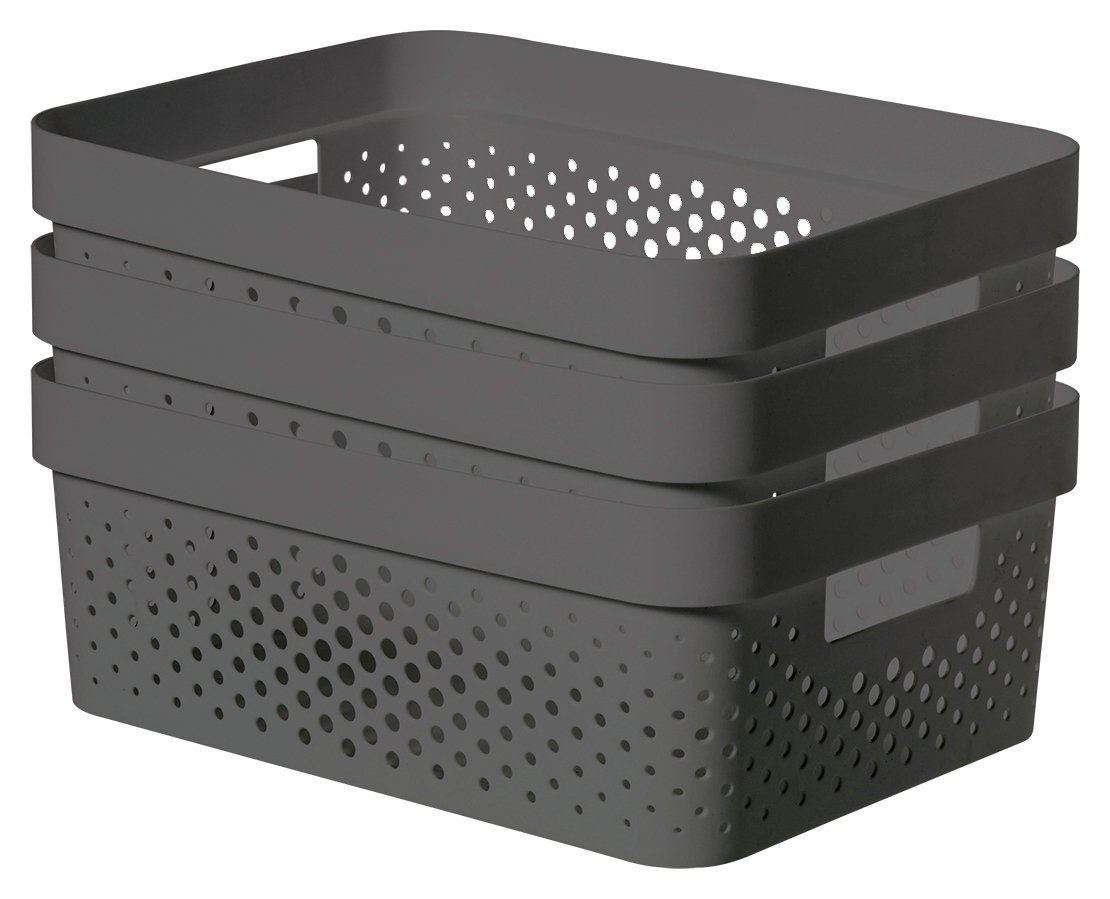 Curver Infinity Dots Set of 3 11 Litre Storage Boxes Review