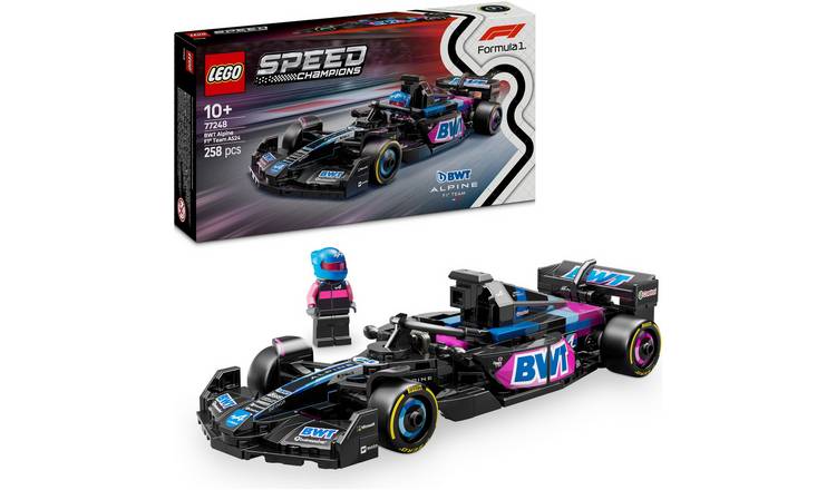 LEGO Speed Champions BWT Alpine F1 Team A524 Race Car 77248