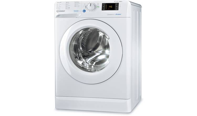 Indesit BDE961483XW UK N 9/6 KG 1400 Spin Washer Dryer White