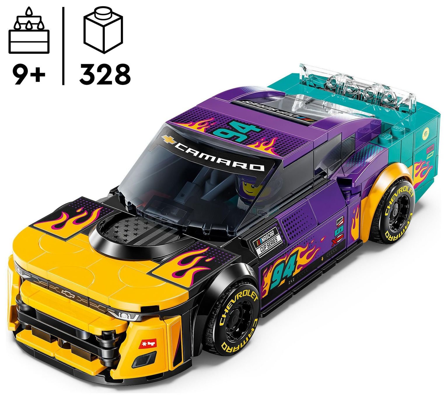 Buy LEGO Speed Champions NASCAR Chevrolet Camaro ZL1 76935 | LEGO