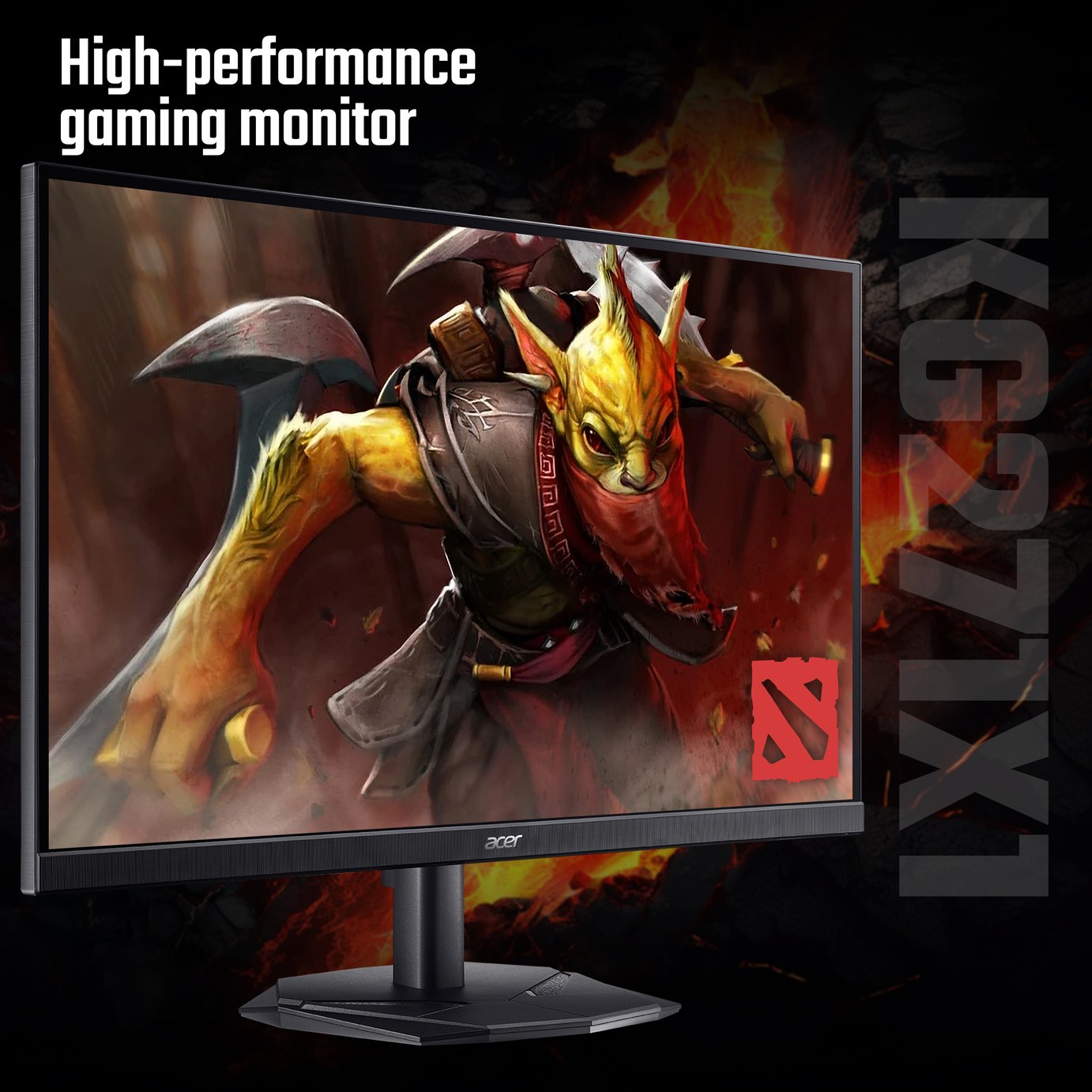 Buy Acer Nitro KG271 X1 27in 200Hz FHD Gaming Monitor | PC