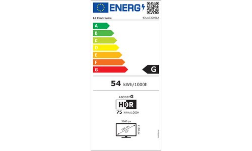 LG 43 Inch 43UA73006LA Smart 4K UHD HDR LED TV