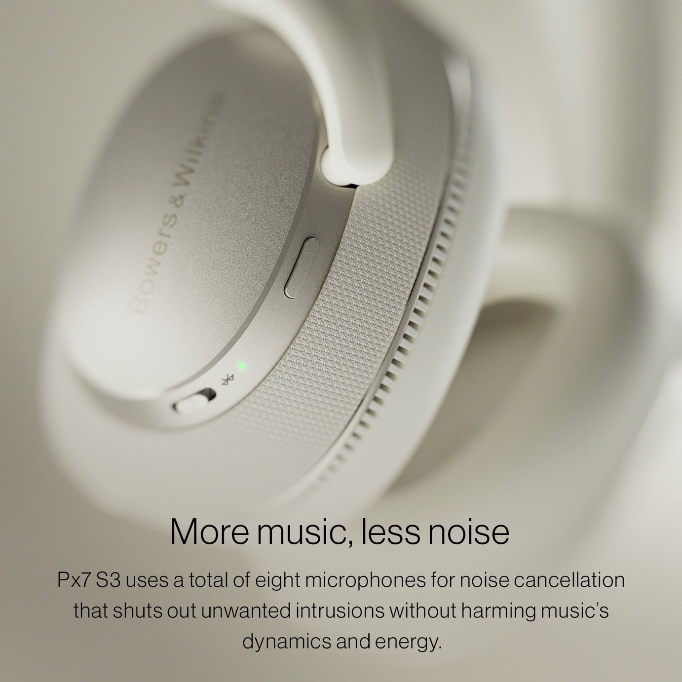 Buy Bowers & Wilkins Px7 S3 Over-Ear Wireless Headphones – White