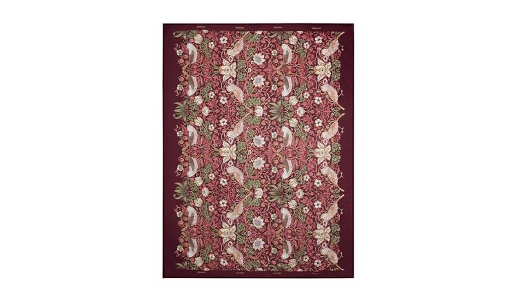 Habitat x Morris & Co. Strawberry Thief Throw - 200x150cm